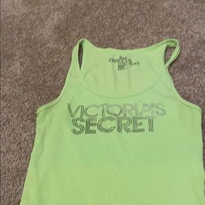 Tank top lime green Large